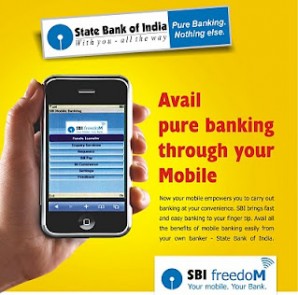 Mobile banking SBI