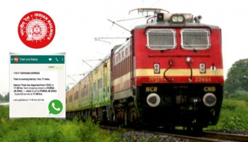 How To Check Indian Rail Train Status on WhatsApp ?