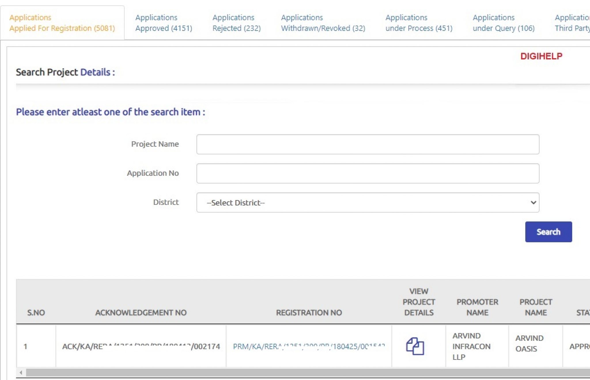 How To Verify the RERA Registered Projects