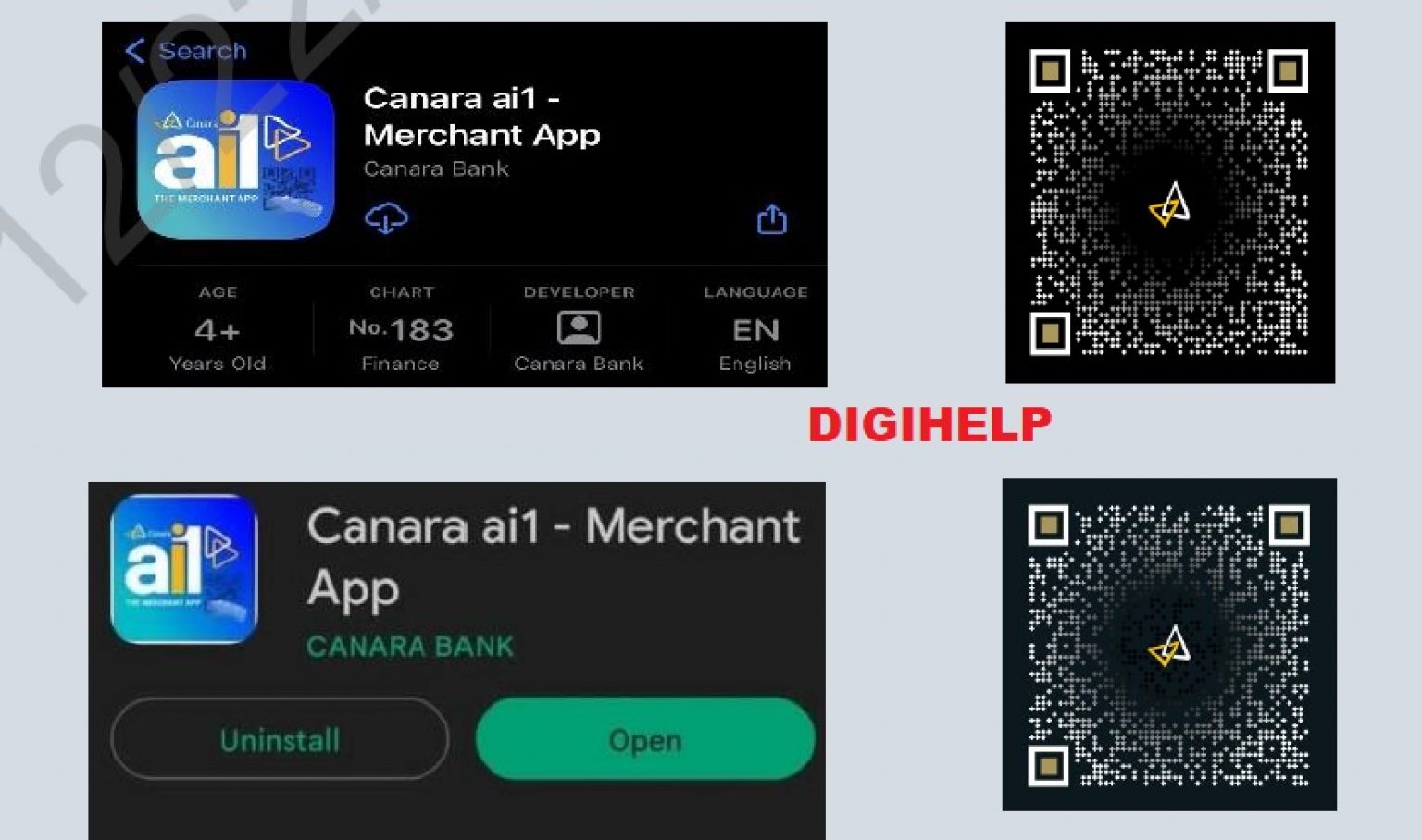 How To Install Canara Ai1 - Merchant QR App