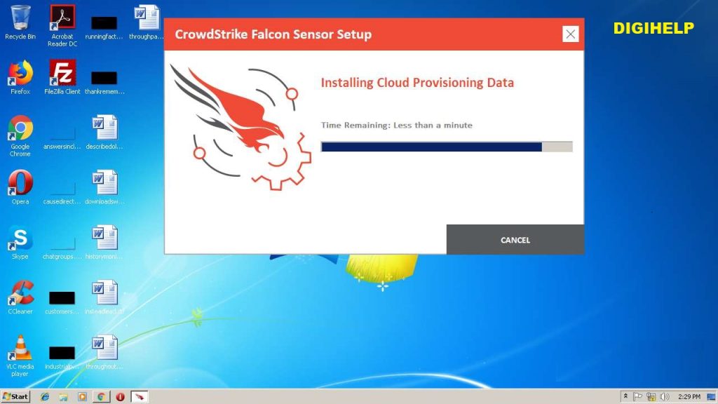 Uninstall CrowdStrike Windows Sensor